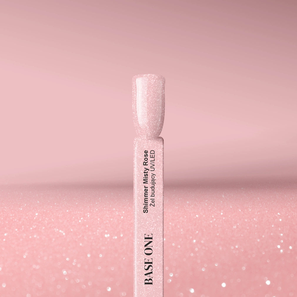 Gel Base One Shimmer Misty Rose - Silcare