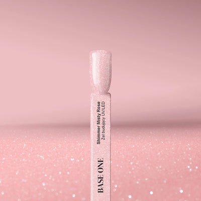 Gel Base One Shimmer Misty Rose - Silcare