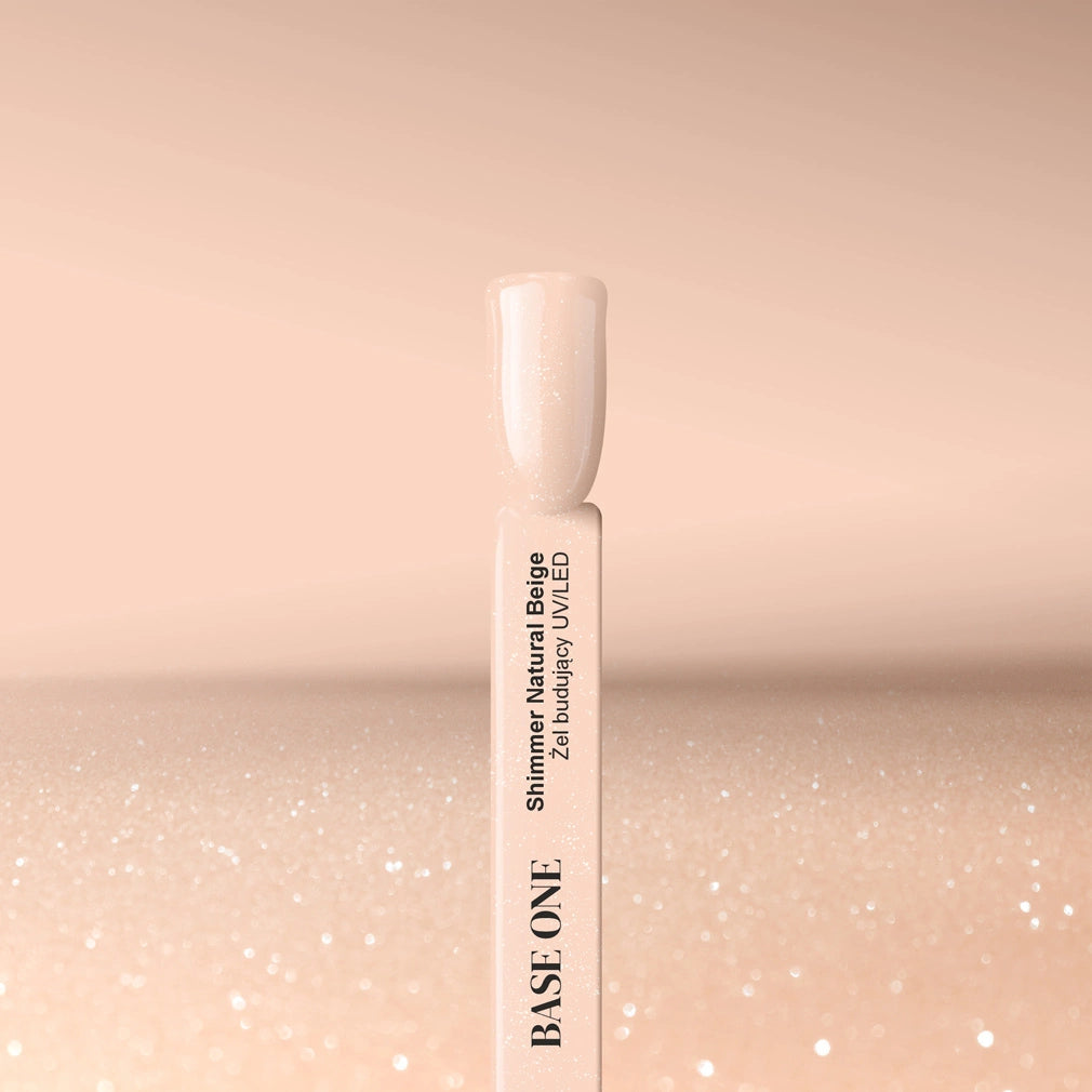 Gel Base One Shimmer Natural Beige - Silcare