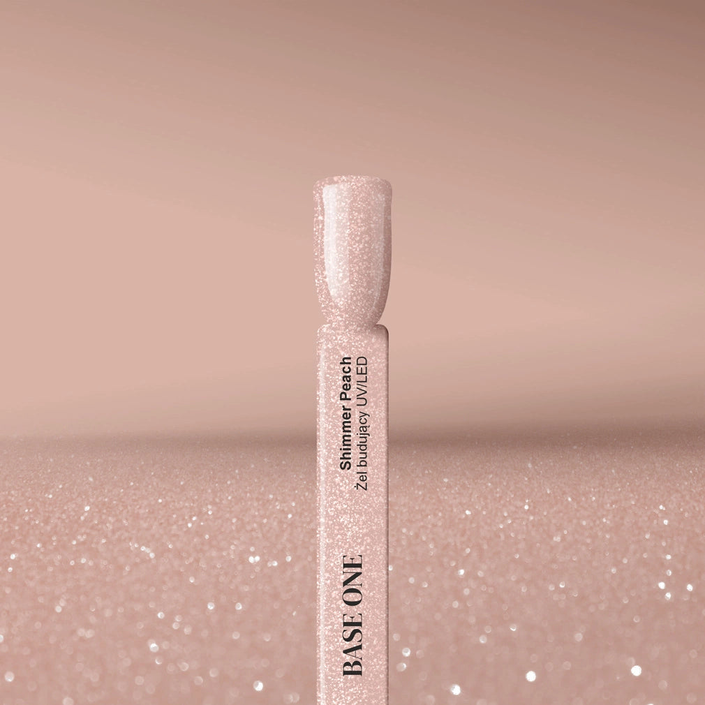 Gel Base One Shimmer Peach - Silcare