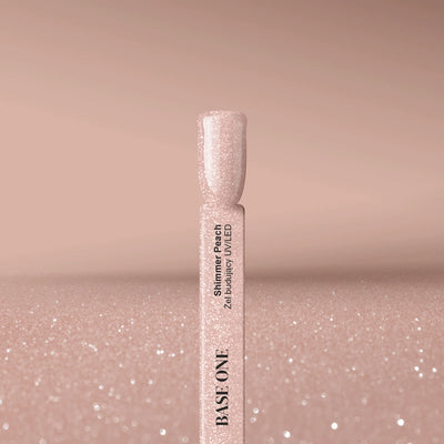 Gel Base One Shimmer Peach - Silcare