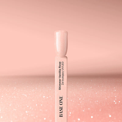Gel Base One Shimmer Vanillia Rose - Silcare
