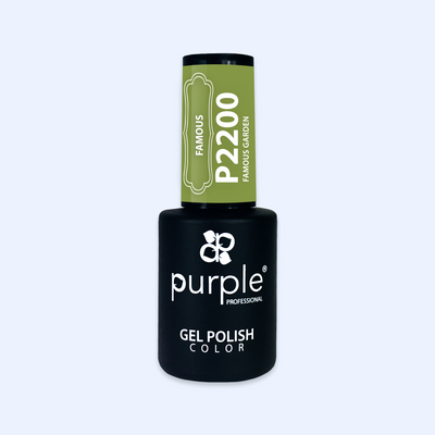 Verniz Gel Purple - Famous Garden P2200