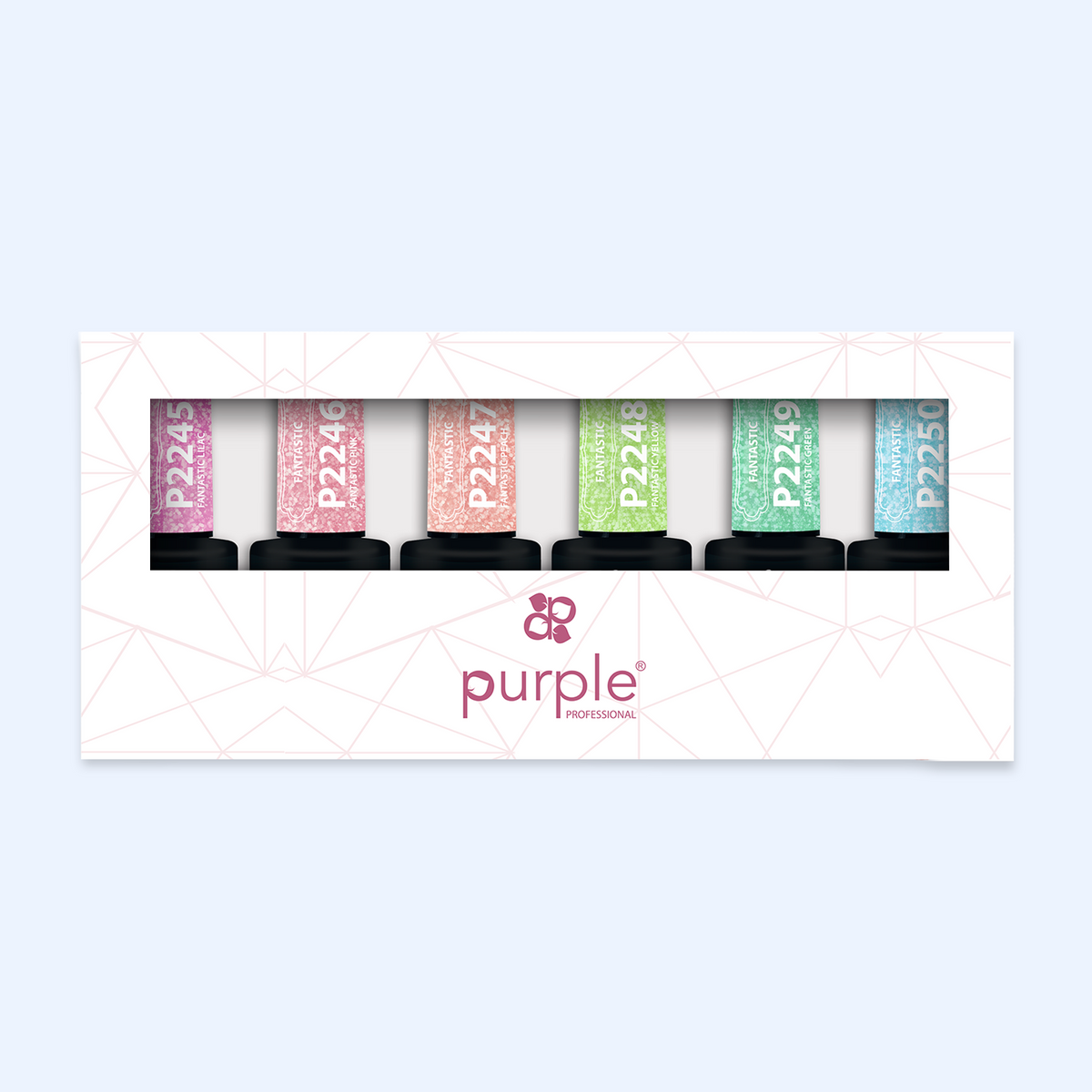 Verniz Gel Purple - Caixa Coleção Fantastic 6uni.