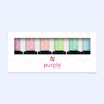 Verniz Gel Purple - Caixa Coleção Fantastic 6uni.