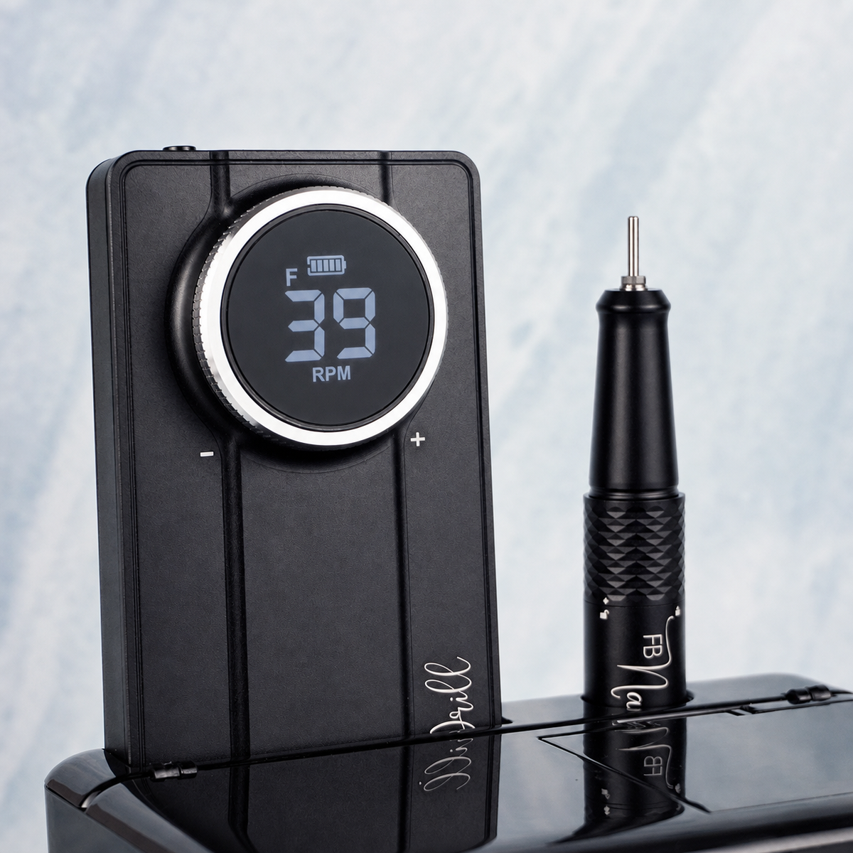 FB Nail Drill Pro - visor e caneta