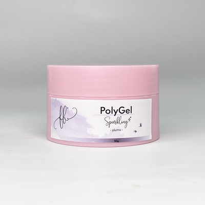 Polygel Sparkling 50g - Pluma