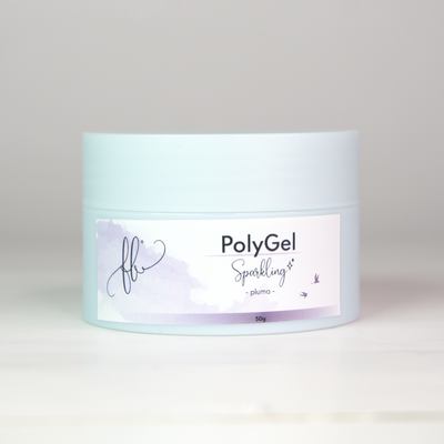 Polygel Sparkling 50g - Pluma