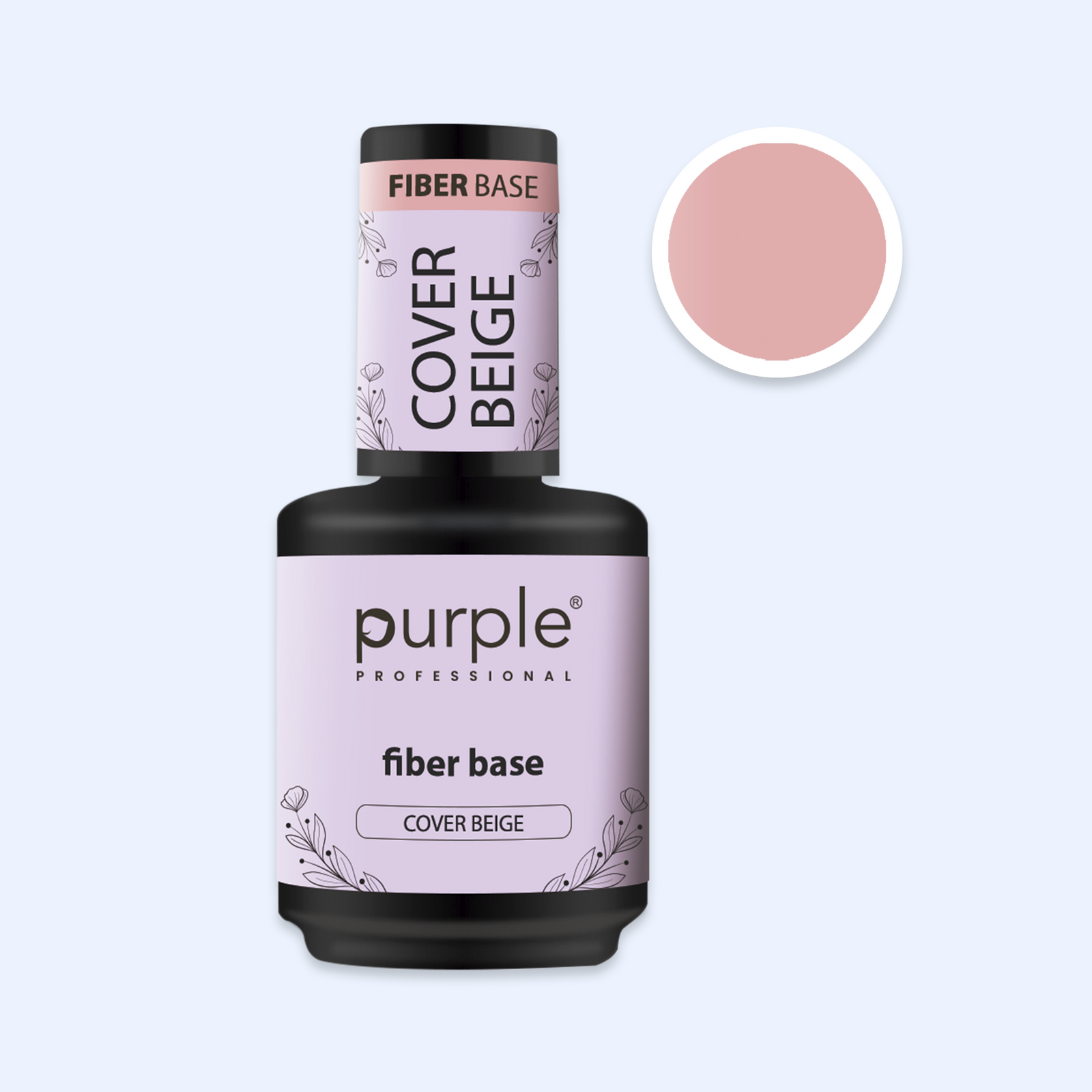 Fiber Base Purple - Cover Beige