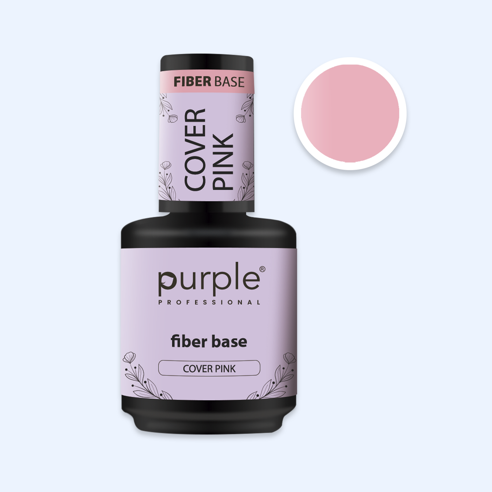 Fiber Base Purple - Cover Pink