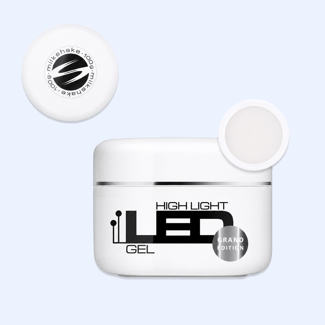 Gel High Light LED Milkshake Leitoso - Silcare