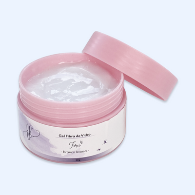 Gel Fibra de Vidro Force Branco Leitoso - FB