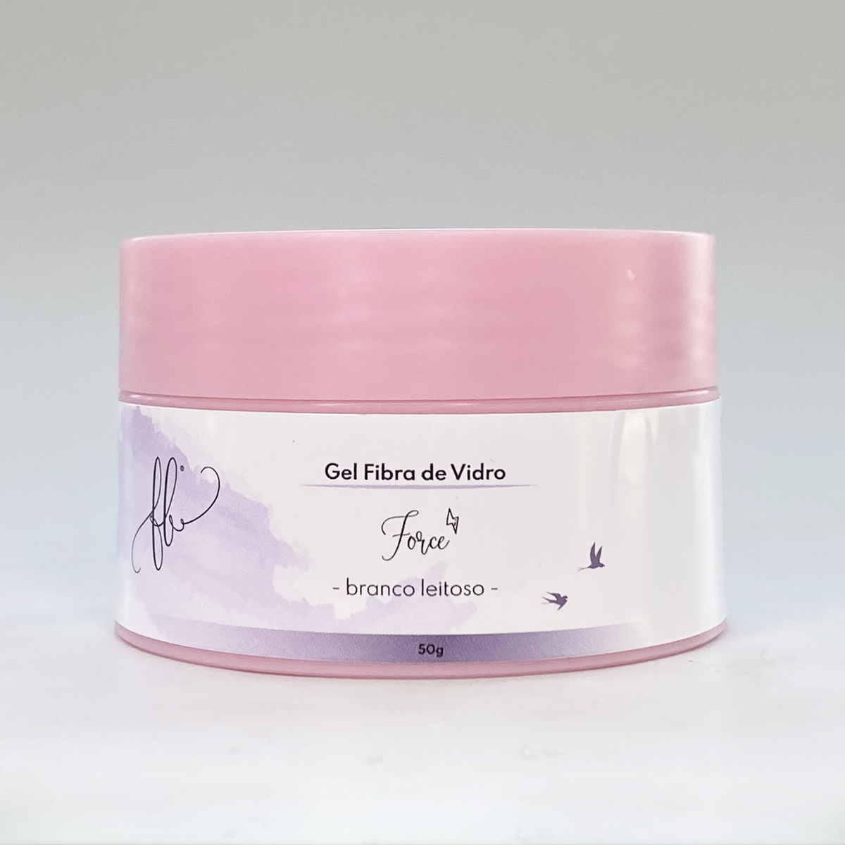 Gel Fibra de Vidro Force Branco Leitoso - FB