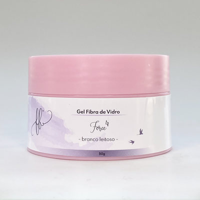 Gel Fibra de Vidro Force Branco Leitoso - FB