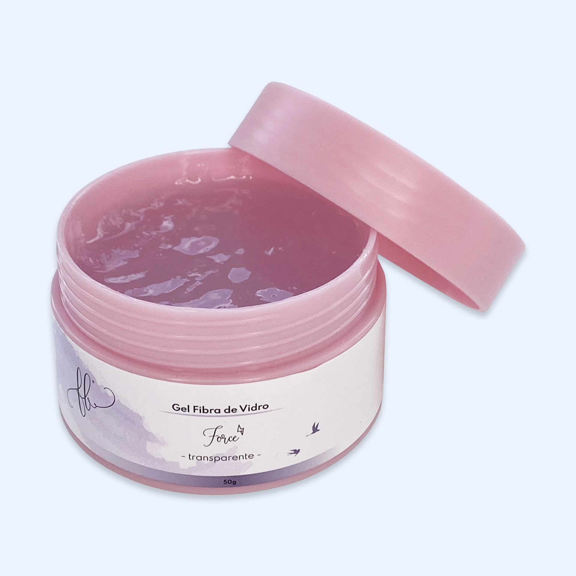 Gel Fibra de Vidro Force Transparente - FB