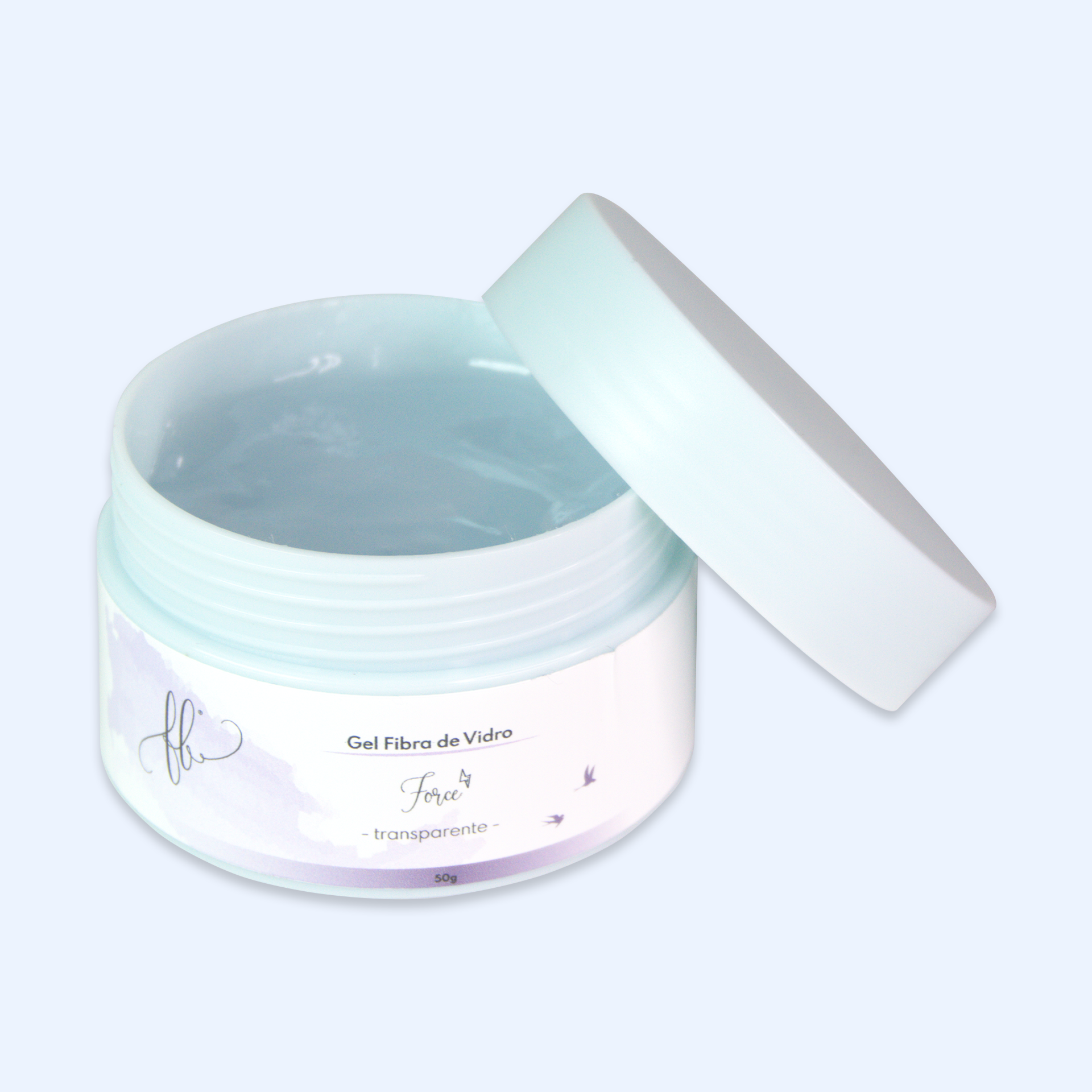 Gel Fibra de Vidro Force Transparente - FB