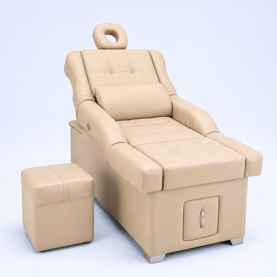 Head Spa FB Comfy bege claro com banco incluído