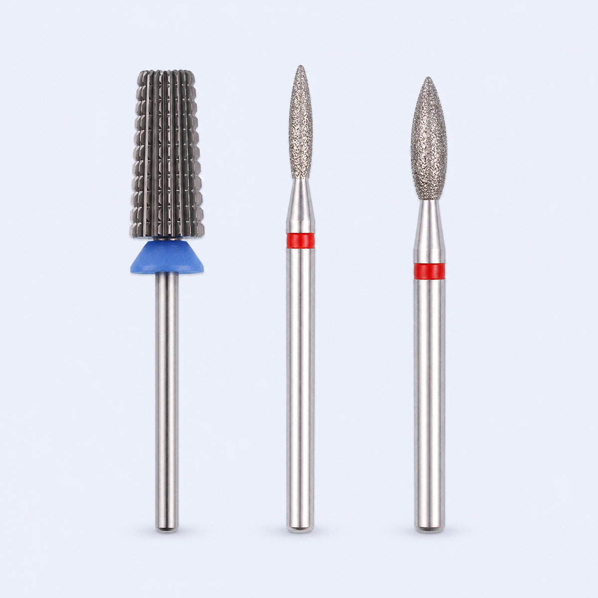 Pontas incluidas no Kit FB Nail Drill Go Essentials
