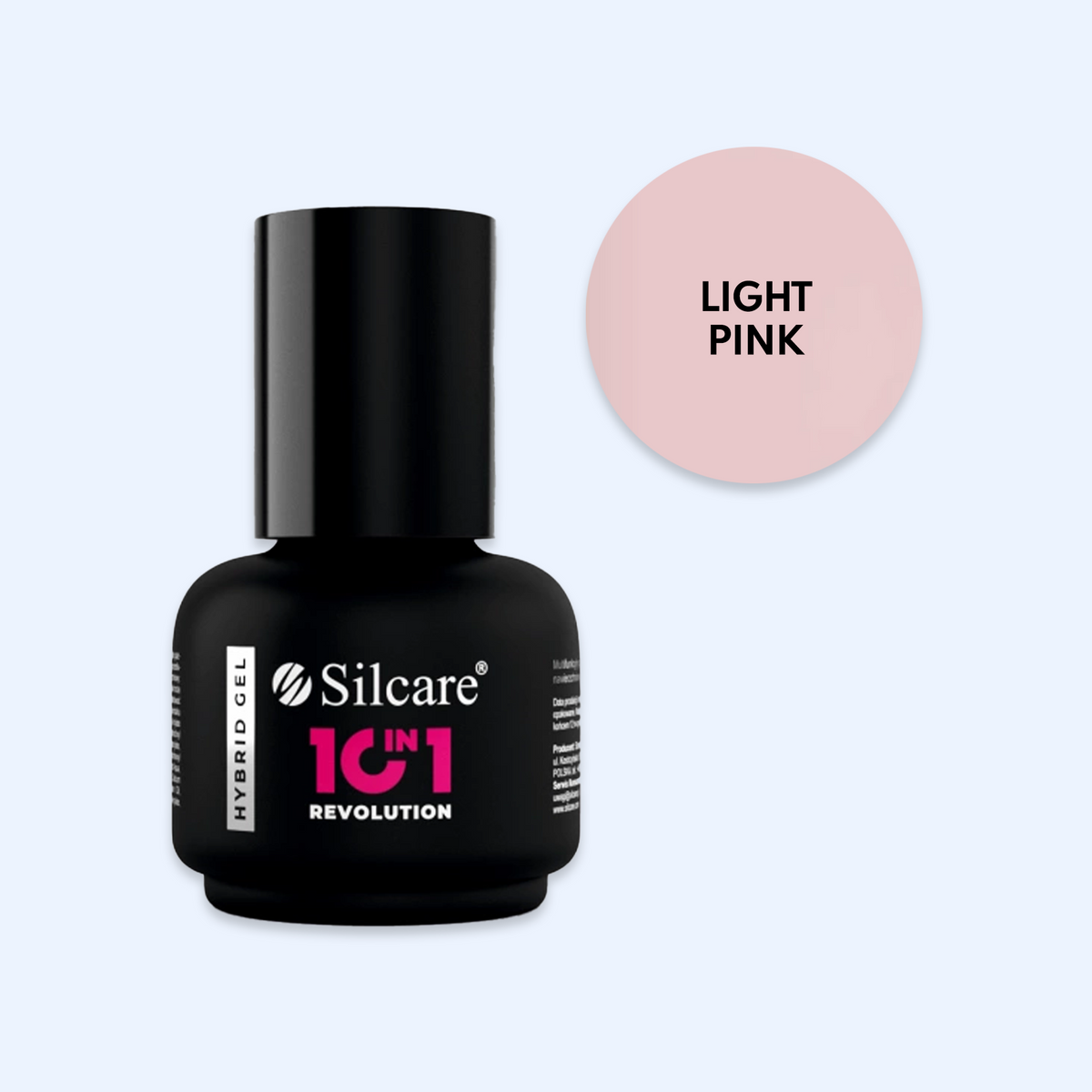 Base Elástica 10in1 Revolution Silcare - Light Pink