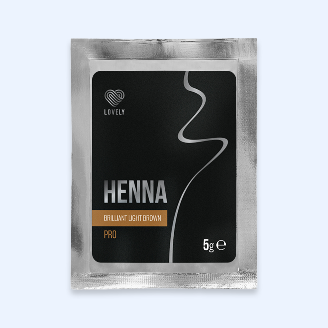 Henna para Sobrancelhas Brow Pro Brilliant Light Brown Lovely — vista principal do produto; SKU L05244