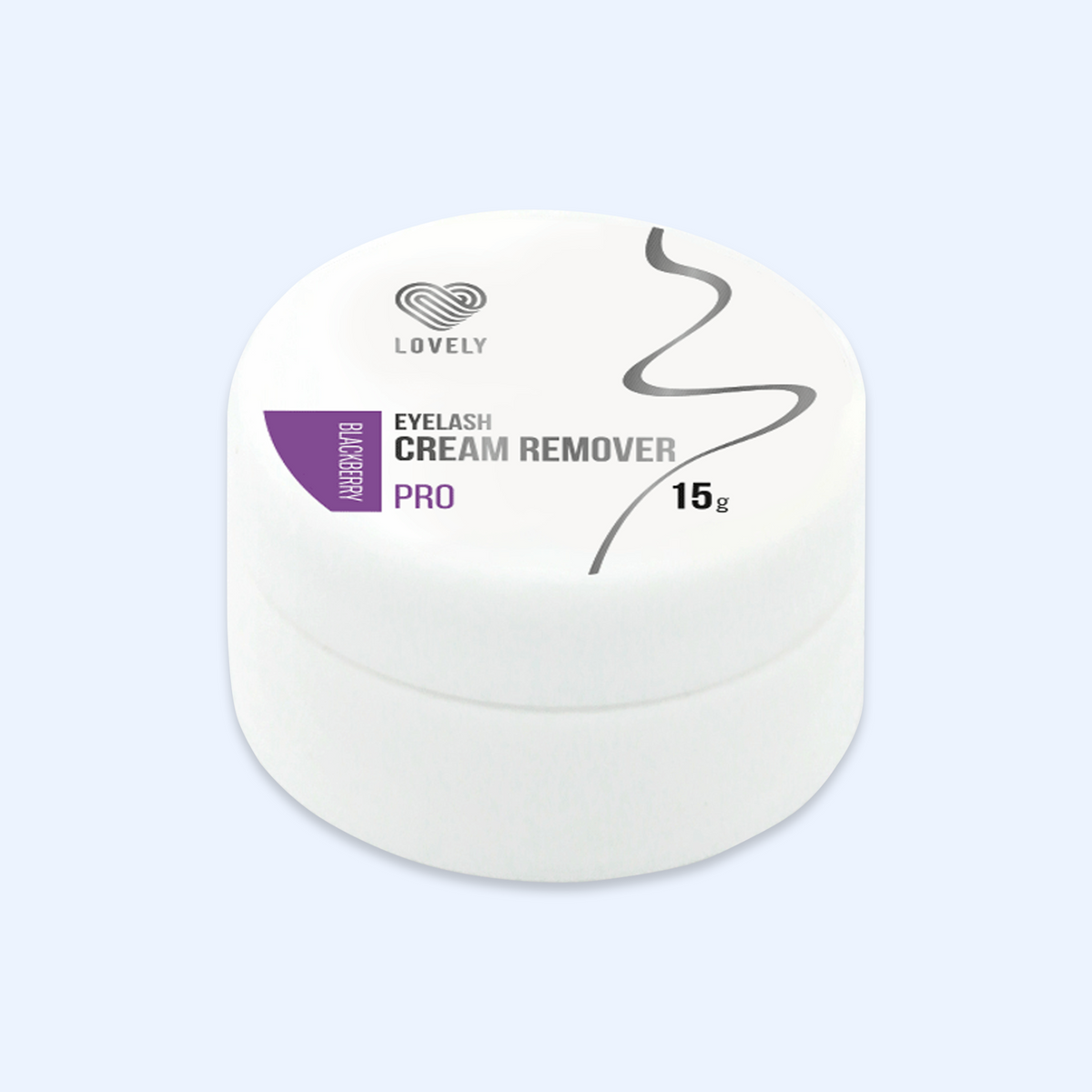Removedor de pestanas em Creme Lovely — variante Amora; SKU L03017
