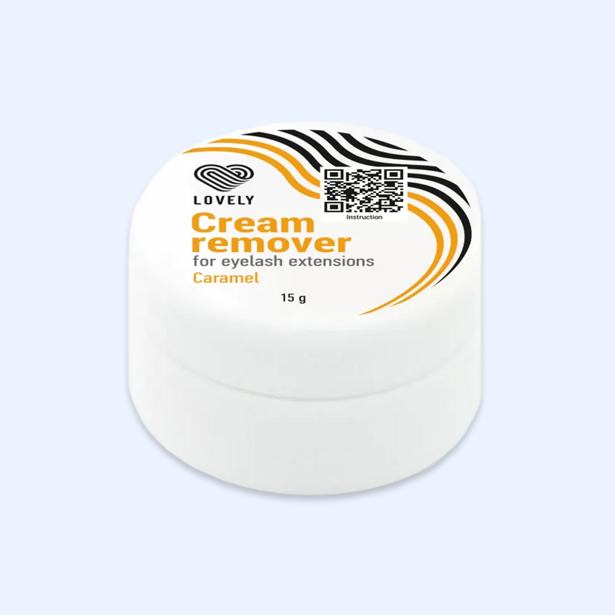 Removedor de pestanas em Creme Lovely — variante Caramelo; SKU L03026