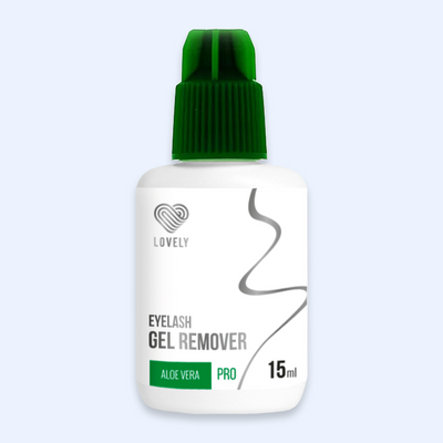 Removedor de pestanas em Gel Lovely — variante Aloe; SKU E.P-REMOVEDOR-LOVELY-GEL-ALOE