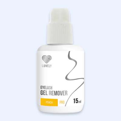 Removedor de pestanas em Gel Lovely — variante Pêssego; SKU L03050