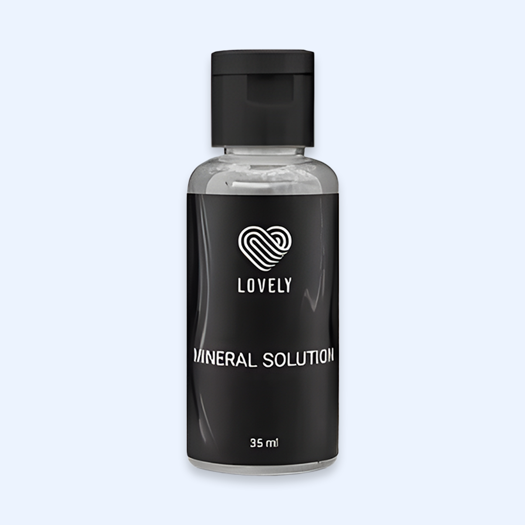 Solução Mineral para Mistura de Henna Lovely — vista principal do produto; SKU LE00010