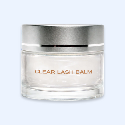 Pote de Maxymova Clear Lash Balm de 15 g em vista frontal