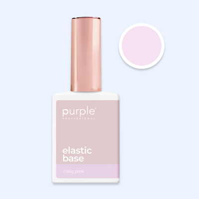 Elastic Base Purple - Milky Pink