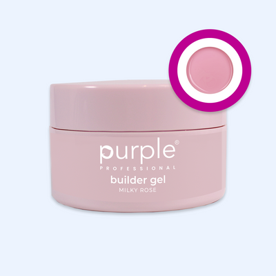 Gel Builder Milky Rose - Purple