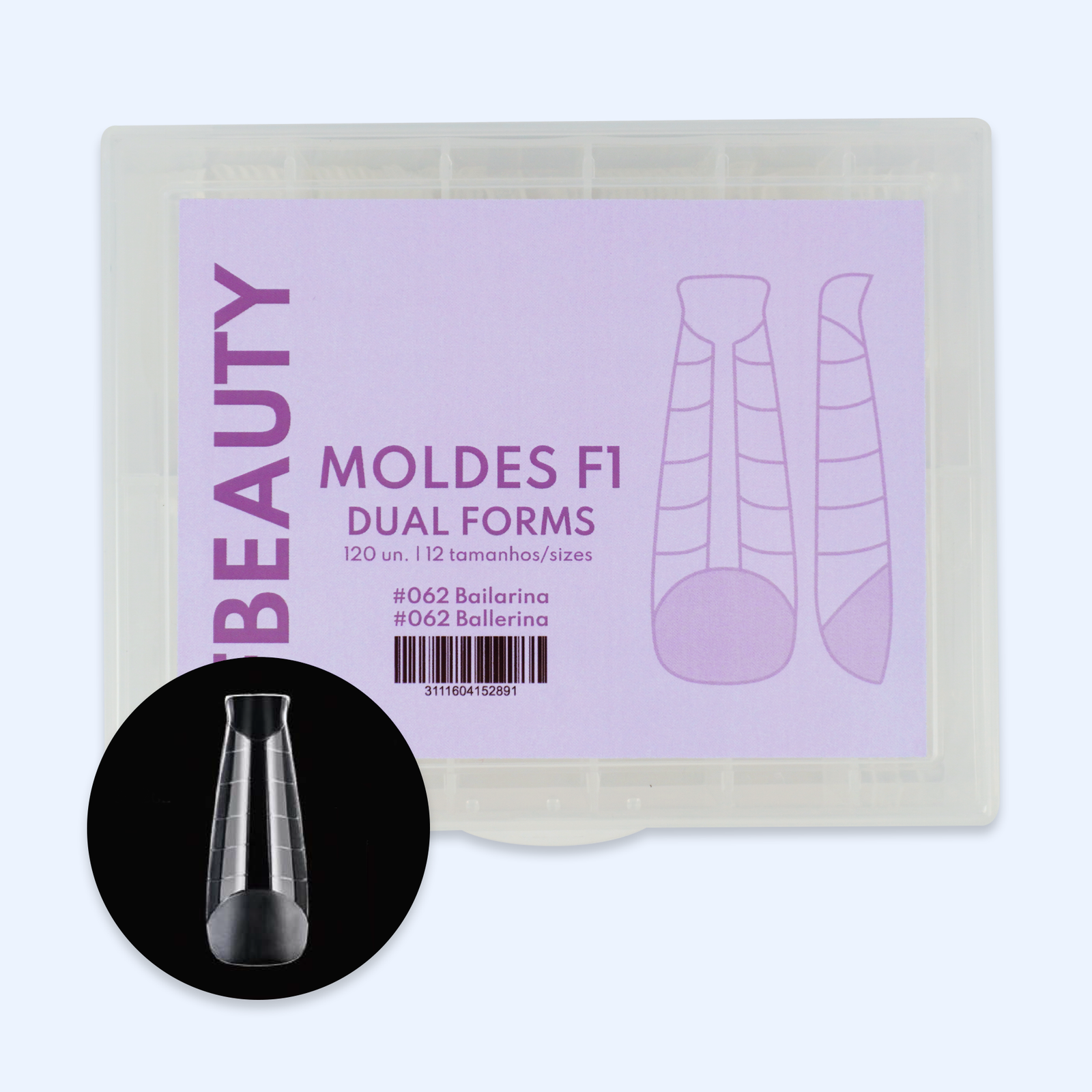 Moldes F1 FB #062 Bailarina — imagem principal