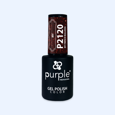 Verniz Gel Purple - My  French Bulldog P2120