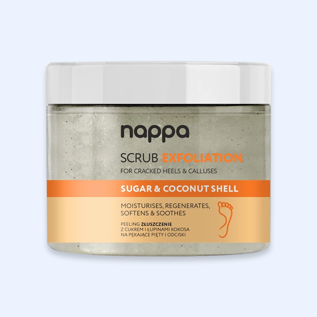 Nappa esfoliante de pés Açúcar e Coco 350 ml — vista principal