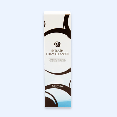 Frasco e embalagem da espuma de limpeza para pestanas Neicha de 100 ml