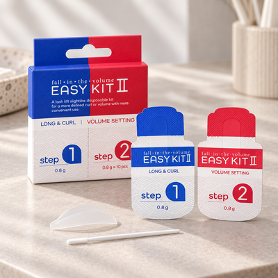 Neicha Fall in the Volume Easy Kit II com caixa e saquetas Step 1 e Step 2