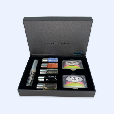 Componentes do kit completo Neicha Fall in the Volume para lifting de pestanas