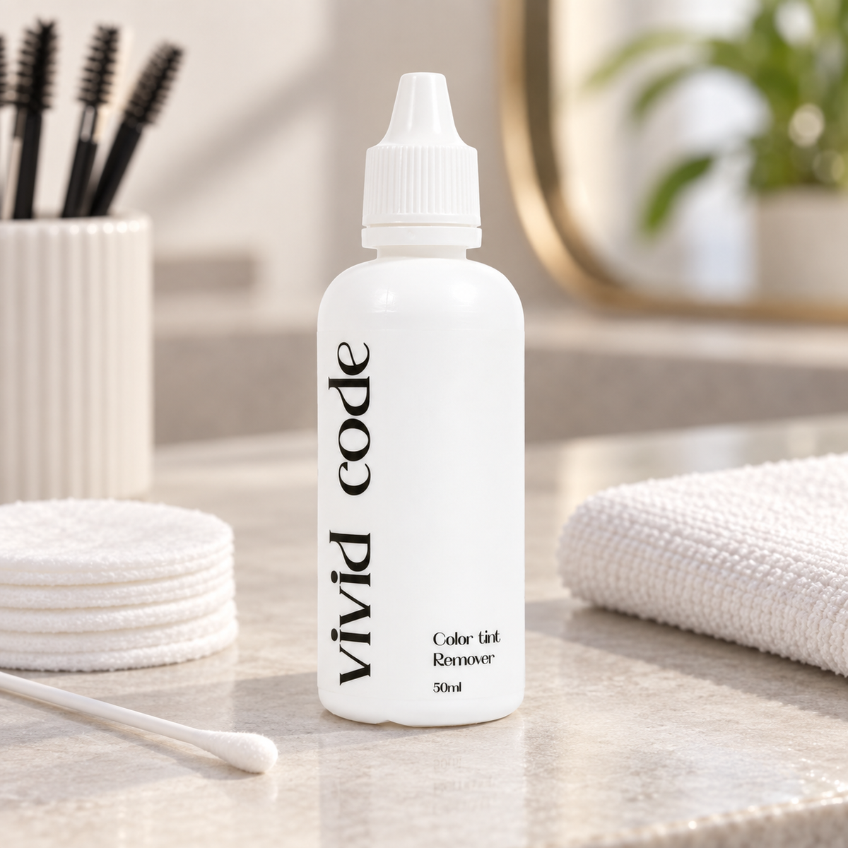 Vivid Code Tint Remover Neicha de 50 ml num posto profissional de limpeza pós-coloração