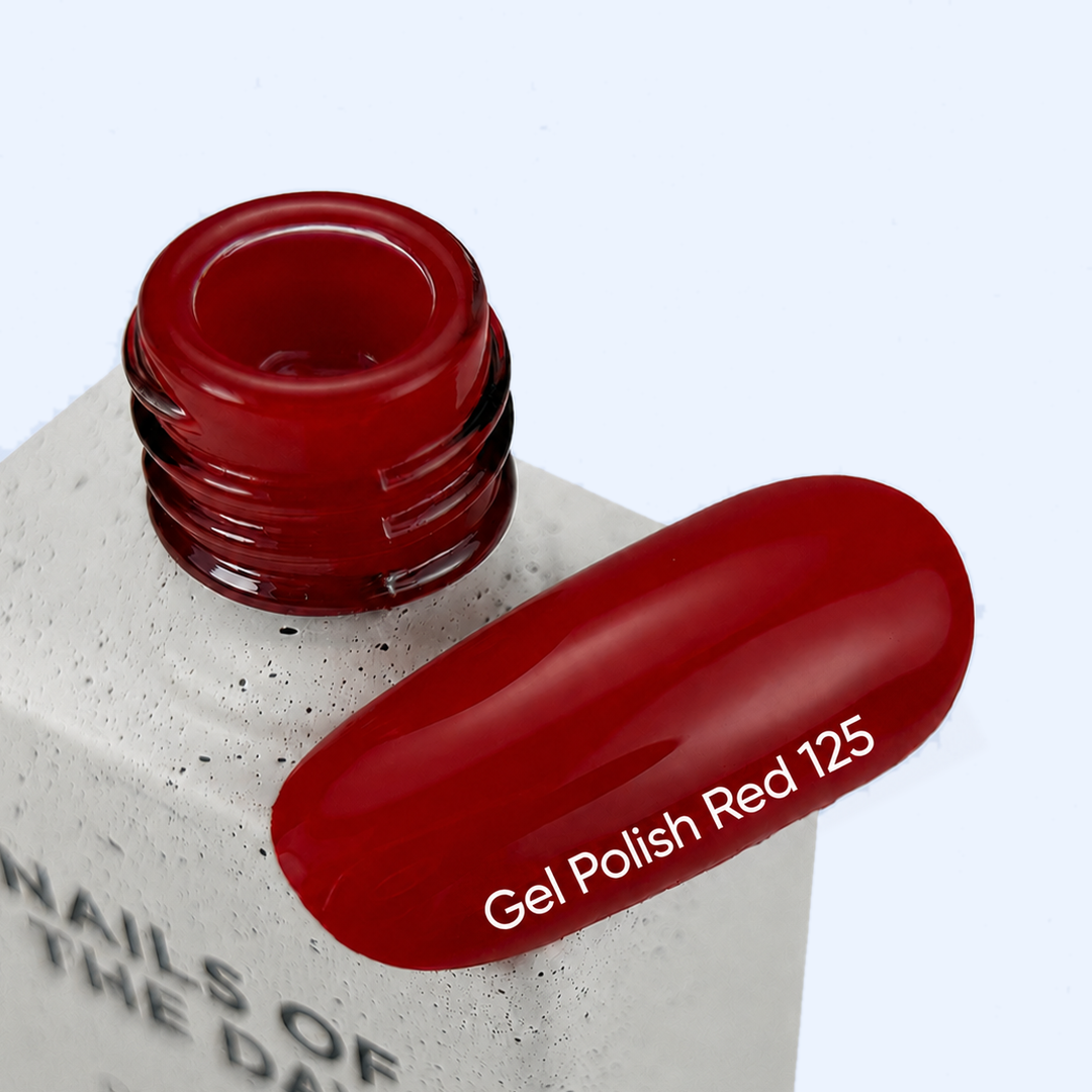 Verniz Gel Red nº125 - NailsOfTheDay