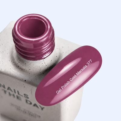 Verniz Gel Cold Marsala 377 - NailsOfTheDay