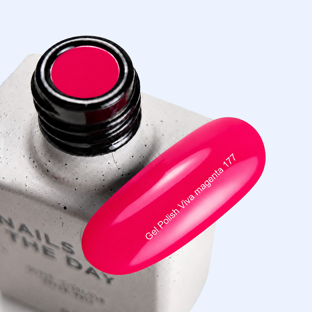 Verniz Gel Viva magenta 177 - NailsOfTheDay