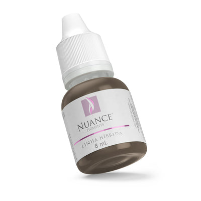 Nuance Pigmento Híbrido Dark Brown 8 ml — frasco oficial apresentado em ângulo; SKU NH53958