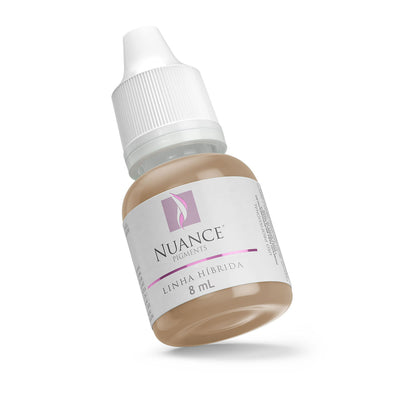 Nuance Pigmento Híbrido Light Brown 8 ml — frasco oficial apresentado em ângulo; SKU NH53960