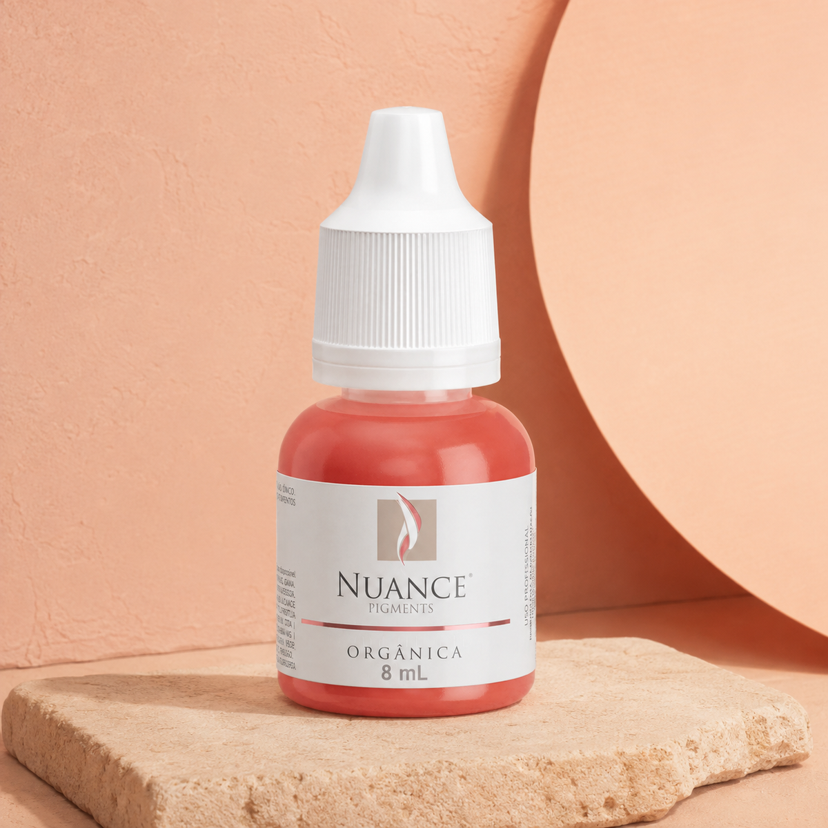 Nuance Pigmento Orgânico Junket 8 ml — fotografia de produto gerada individualmente em cenário profissional; SKU NO53030