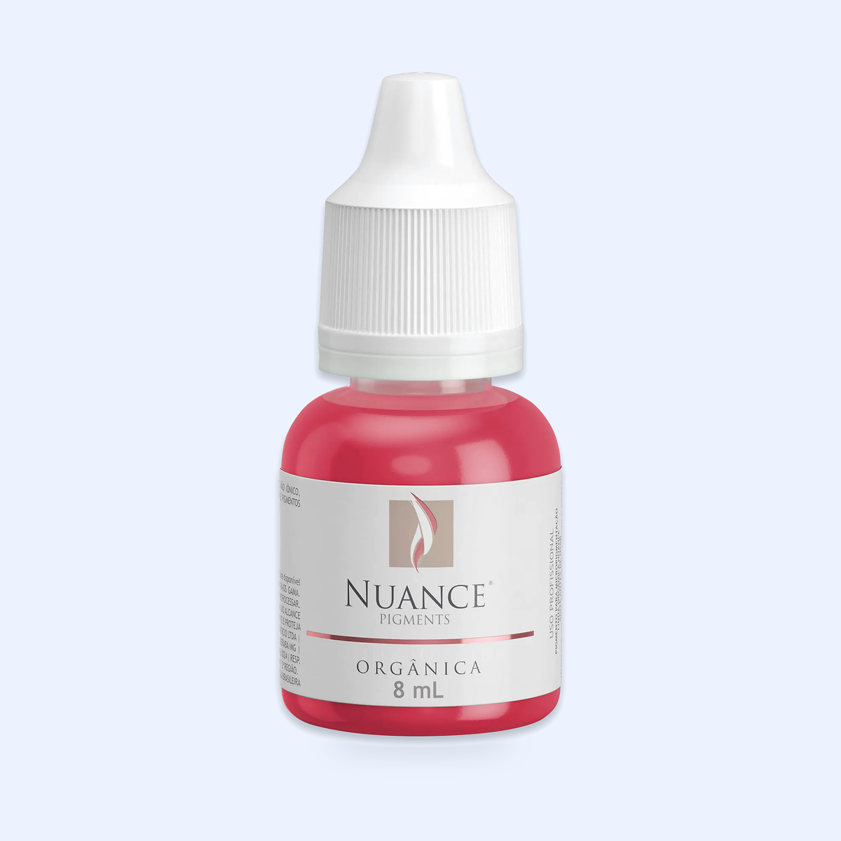 Nuance Pigmento Orgânico Junket 8 ml — hero do produto sobre fundo azul-claro ECF3FE; SKU NO53030