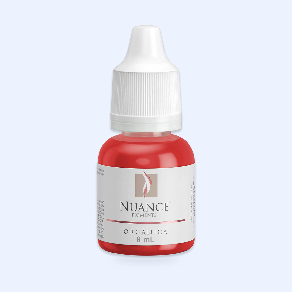 Nuance Pigmento Orgânico Lotus 8 ml — hero do produto sobre fundo azul-claro ECF3FE; SKU NO53031