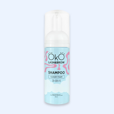 OKO Espuma Cloudy Foam 3 em 1 — frasco em vista frontal