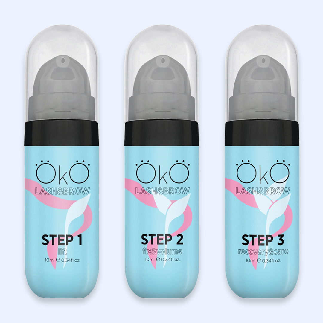 Individuais Lash&Brow 10ml - OKO