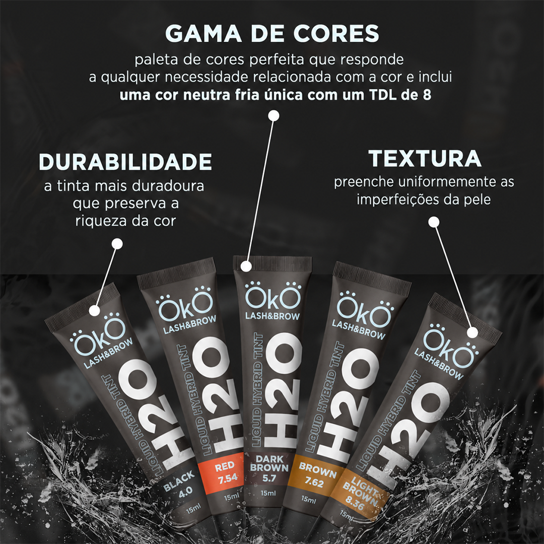 OKO Kit Tintas Líquidas Híbridas H2O — principais benefícios e características